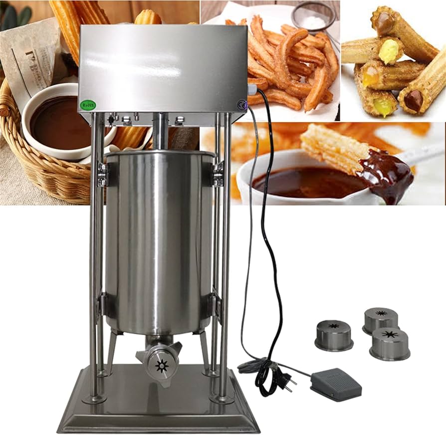【★】チュロスメーカー/CHURRO MAKER、絞り機 I tried making endless amounts of churros using a commercial